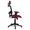 Dreaceo High Back Ergonomic Chair in Red Colour