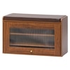 Rosso Shoe Cabinet in Teak Brown – Contemporary Shoe Organizer with Premium Wooden Finish