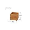 Wood Deco Rectangular Planter 30cm