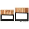 Harlin Solid Wood Nested Tables - Set of 2