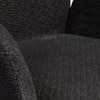 Cotton Fabric Dining Chair in Grey Colour