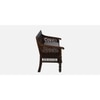 Nehmat 3 Seater Wooden Sofa