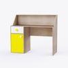 Elementary Study Table In Oak & Yellow Colour