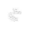 Hiltonia Chair With Ottoman Grey