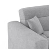 Basso 3 seater Sofa in Granite Weave