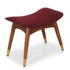 Zuno Seating Stool in Maroon Color