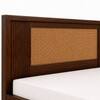 Aaranya Solid Wood Comfort Queen Bed Hydraulic Storage Provincial Teak Finish Mattress 60 x 78 Inch