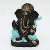 Parv Polyresin Figurine in Black Colour