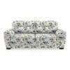 Adelaide Luxe 3 Seater Fabric Sofa in Adrian Velvet Colour