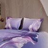 Stoa Paris Super King Size 100% Cotton Bedsheet with 2 Pillow Covers  Size Lavender Lilac