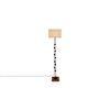 Elin White Cotton Shade Floor Lamp