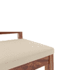 Martha Solid Wood Dining Chair Set Of 2 In Teak Finish