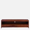 Sheesham Wood TV Unit in Scratch Resistant Honey Oak Finish for TVs up to 70 Inches