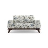 Granada Luxe 2 Seater Fabric Sofa in Adrian Velvet Colour