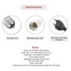 Devansh Conical Multi Cotton Shade Lamp With Wood & Mosaic Glass Base For Decoration/Office/Home/Gifting/Study For Decoration/Office/Home/Gifting/Study -(10X10X14.5) Inches -A