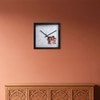 Aries Zodiac Wooden Wall Clock with Bold Minimal Art Dial
