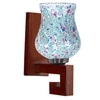 Devansh Solid Wood Electric Wall Light in Multi Colour with Multi Shade Count of 1 Light