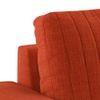 Granada Premium 3 Seater Fabric Sofa in Lava Colour