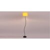 Deven Yellow Cotton Shade Floor Lamp