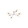 Six Head Sputnik White Mordern Chandelier