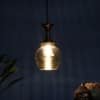 Benno Gold Iron Hanging Light In Gold Colour