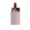 Devansh Solid Wood Electric Wall Light in Brown Colour with Grey Shade Count of 1 Light