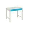 Mystica Kids Solid Wood Study Desk with Drawer in Ivory Azure Blue Colour