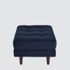 Brit Ottoman in Midnight Blue Colour