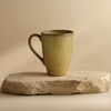 Beige Rustic Dawn Elegant Ceramic Mug Set