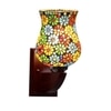 Devansh Solid Wood Electric Wall Light in Multi Colour with Multi Shade Count of 1 Light
