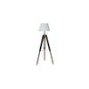 Shaylah Off White Cotton & Silk Mix Shade Floor Lamp