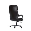 Ettorez Gloster High Back Leatherette Office Chair In Brown Colour