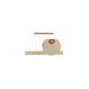 Slimline 36 Beige Solid Wood Single Hanging Light