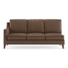 Abbey Sectional Sofa (Colour : Mocha, Cushion : Hard, Seater : Right Aligned 3 Seater + Right Aligned Chaise)