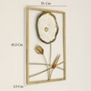 W-Gozo Abstract Metal Wall Decor in Multicolor Set of 1