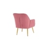 Ellie Accent Chair in Pink Colour