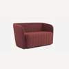 Candler Fabric Sofa (Pink)
