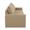 Clevam 3 Seater Pull Out Sofa cum Bed  in Beige Colour