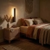 Slimline Brown Solid Wood Wall Lights
