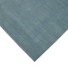 Dweezil Polo Blue Solid Woven Wool 6X4 Feet Carpet