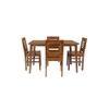 kemp solid wood  4 seater Dining table in  Provincial Teak