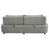 Henry Boucle 3 Seater Sofa in Grey  Color
