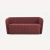 Candler Fabric Sofa (Pink)