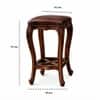 Leo Solid Wood Bar Stool in Natural