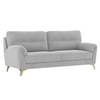 Osbert Velvet 3 Seater sofa in Grey color