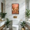 The Castle Decor Adorable Otter Bath Bathroom Wall Art 8x12 Inch