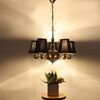 Devansh Gold Wall Mounted Lamp With Black Cotton Shade