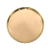 Metalsmith Designer Cone Side Table – Metal, Gold Finish