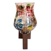 Devansh Solid Wood Electric Wall Light in Multi Colour with Multi Shade Count of 1 Light