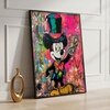 The Castle Decor Classic Cartoon Pop Art Wall Art Framed Painting 20x30 Inch